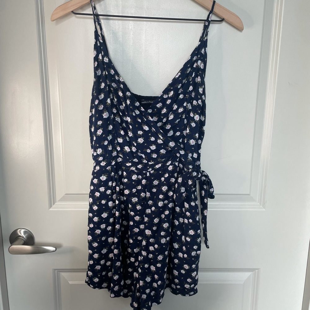 Abercrombie & Fitch Floral Romper
